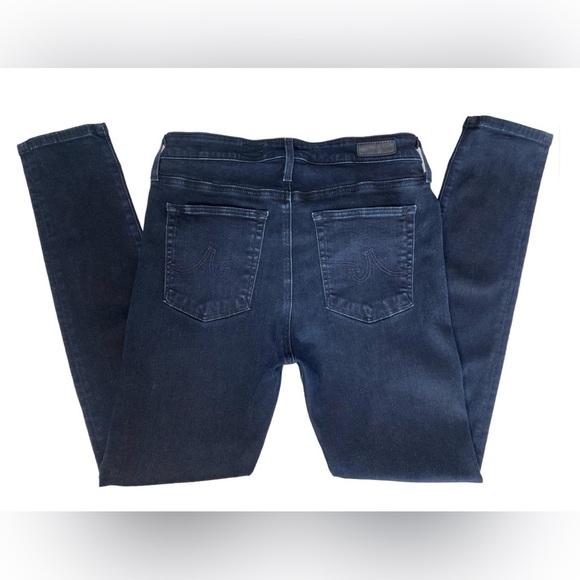 AG-ED™ Farrah Skinny Ankle HIGH-RISE SKINNY DENIM Hyper Soft Stretch Indigo  30 - Picture 5 of 11
